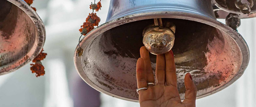 Ring bell at funeral