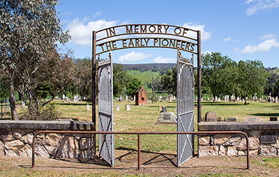 Tumut Pioneer Cemetery, Tumut. Credit: Destination NSW