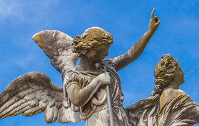 Graveyard angels